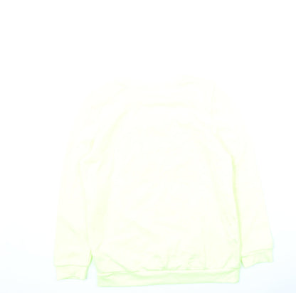 Primark  Boys Yellow  Cotton Pullover Sweatshirt Size 11-12 Years