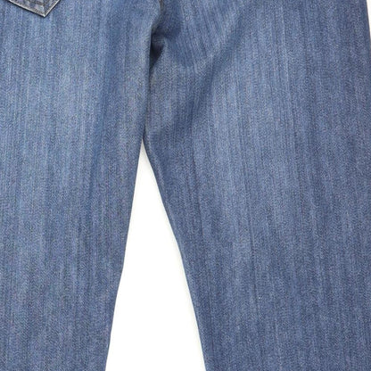 Womens UK Size 36 Preworn Regular Fit Straight Blue Jeans