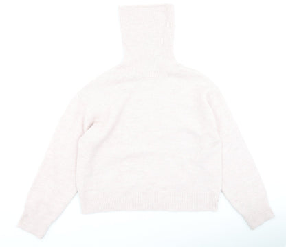 Womens UK Size S New Look Pink Pullover Jumper