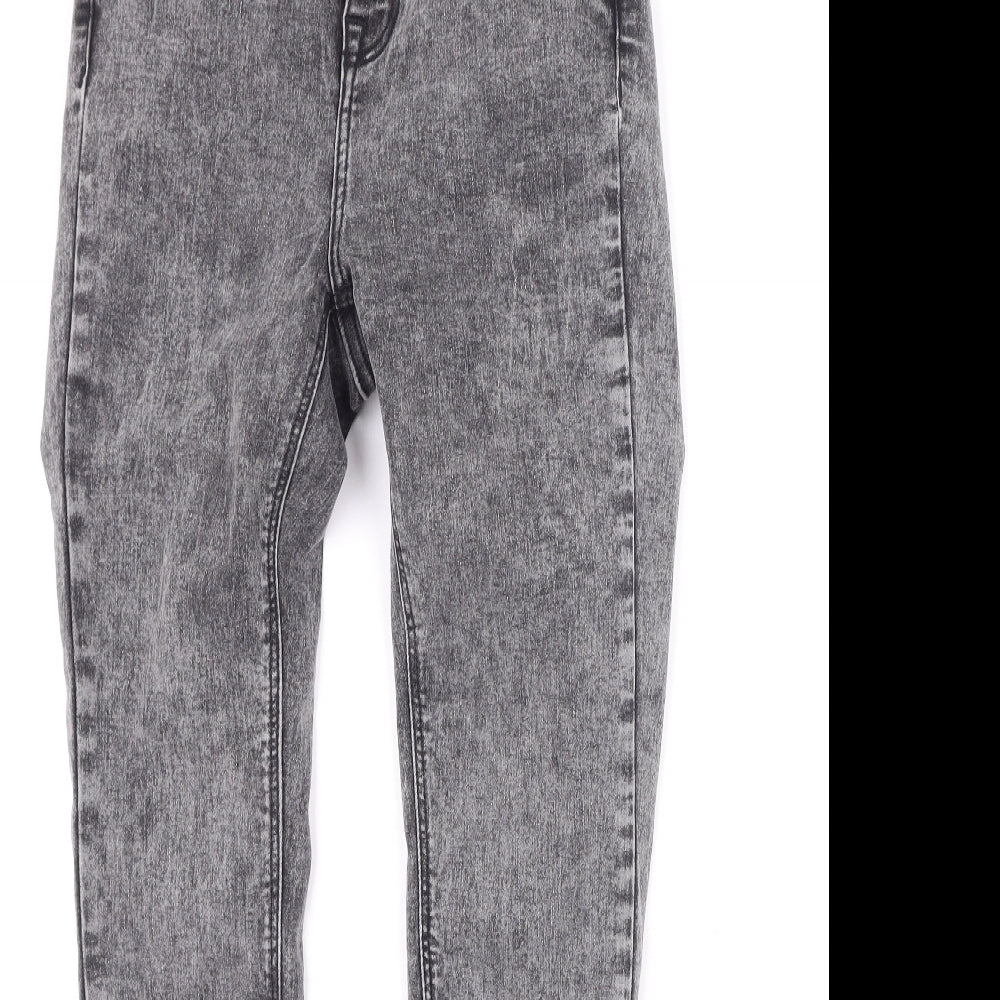 Womens UK Size 25 Jack Wills Regular Fit Skinny Grey Jeans