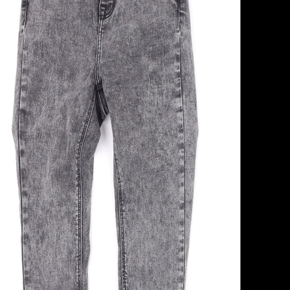 Womens UK Size 25 Jack Wills Regular Fit Skinny Grey Jeans