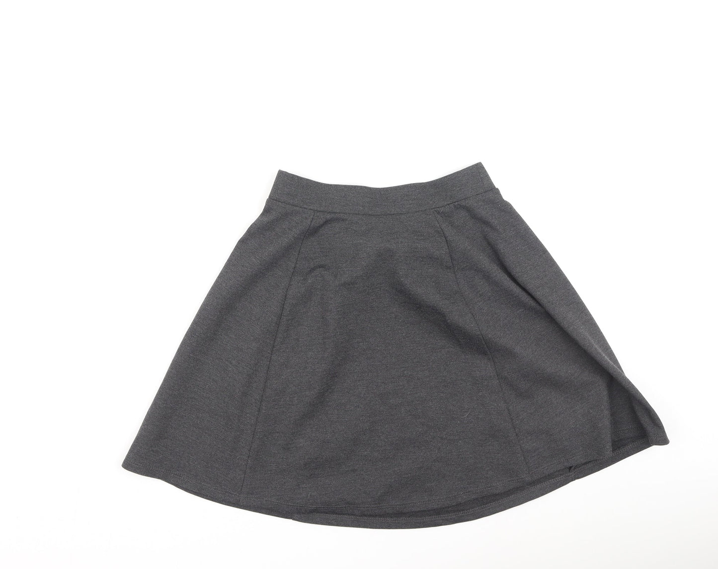George  Girls Grey  Polyester Pleated Skirt Size 11-12 Years  Regular