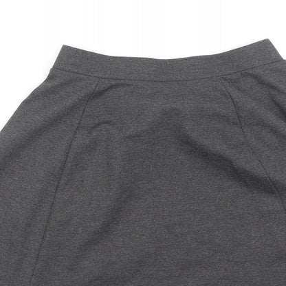 George  Girls Grey  Polyester Pleated Skirt Size 11-12 Years  Regular