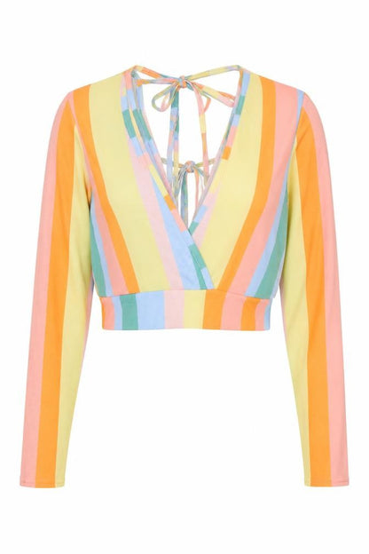 Womens UK Size 12 Boohoo Multicoloured Basic T-Shirt