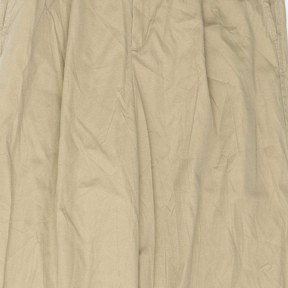 Womens UK Size 4 Gap Regular Fit  Beige Trousers