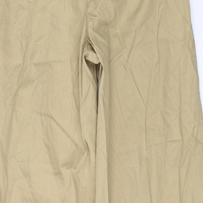 Womens UK Size 4 Gap Regular Fit  Beige Trousers