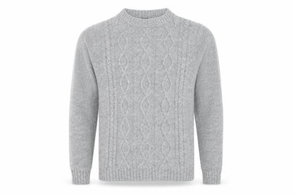 Mens UK Size M Boohoo Grey Pullover Jumper