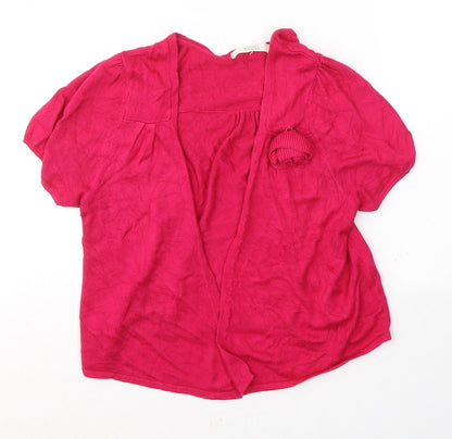 Womens UK Size 10 Marks and Spencer Pink Cardigan Jumper