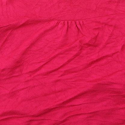 Womens UK Size 10 Marks and Spencer Pink Cardigan Jumper
