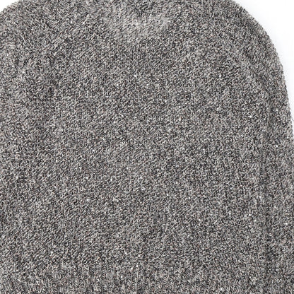 Womens UK Size 8 Topshop Grey Pullover Jumper