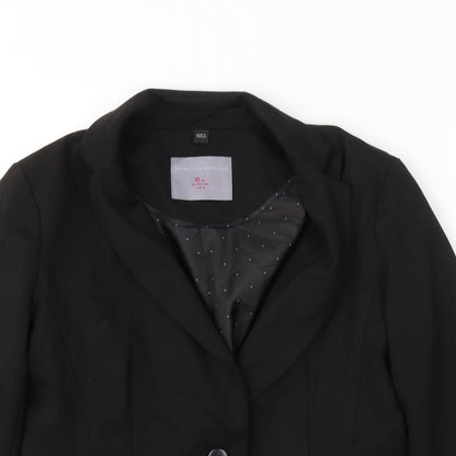 Womens UK Size 8 Dorothy Perkins Black Jacket