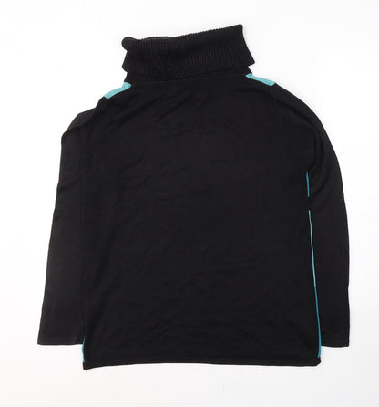 Womens UK Size M Preworn Black Pullover Jumper