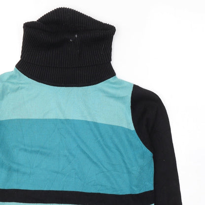 Womens UK Size M Preworn Black Pullover Jumper