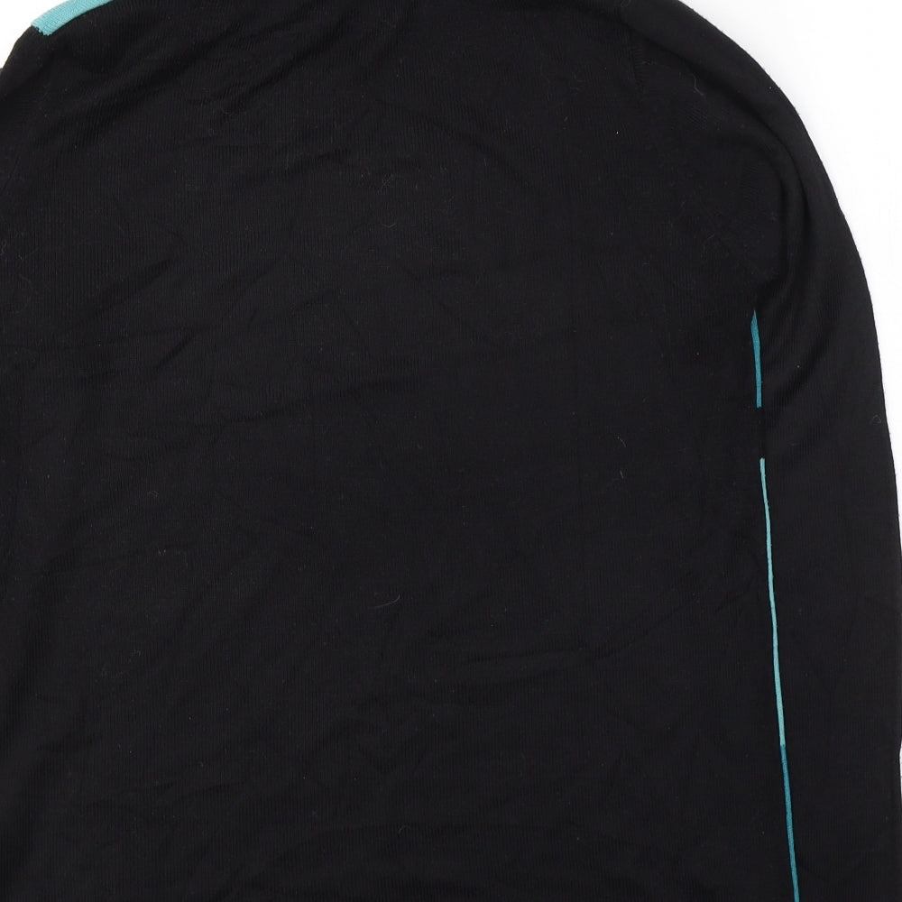 Womens UK Size M Preworn Black Pullover Jumper
