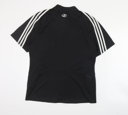 Mens UK Size S adidas Black  T-Shirt