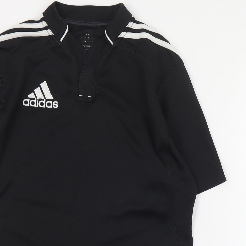 Mens UK Size S adidas Black  T-Shirt