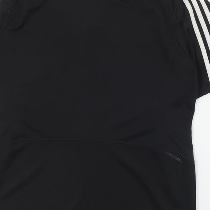 Mens UK Size S adidas Black  T-Shirt