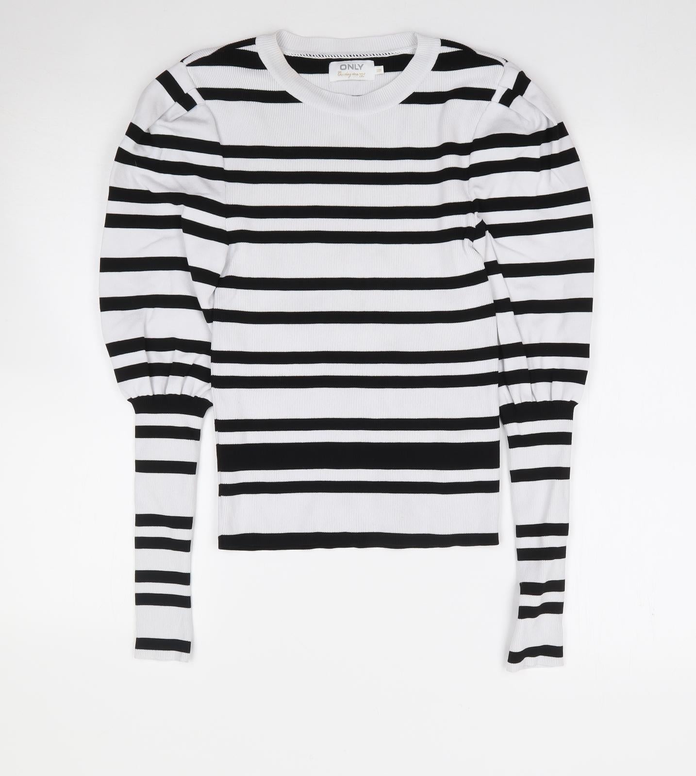 Womens UK Size 2XS Only Ivory Pullover Jumper