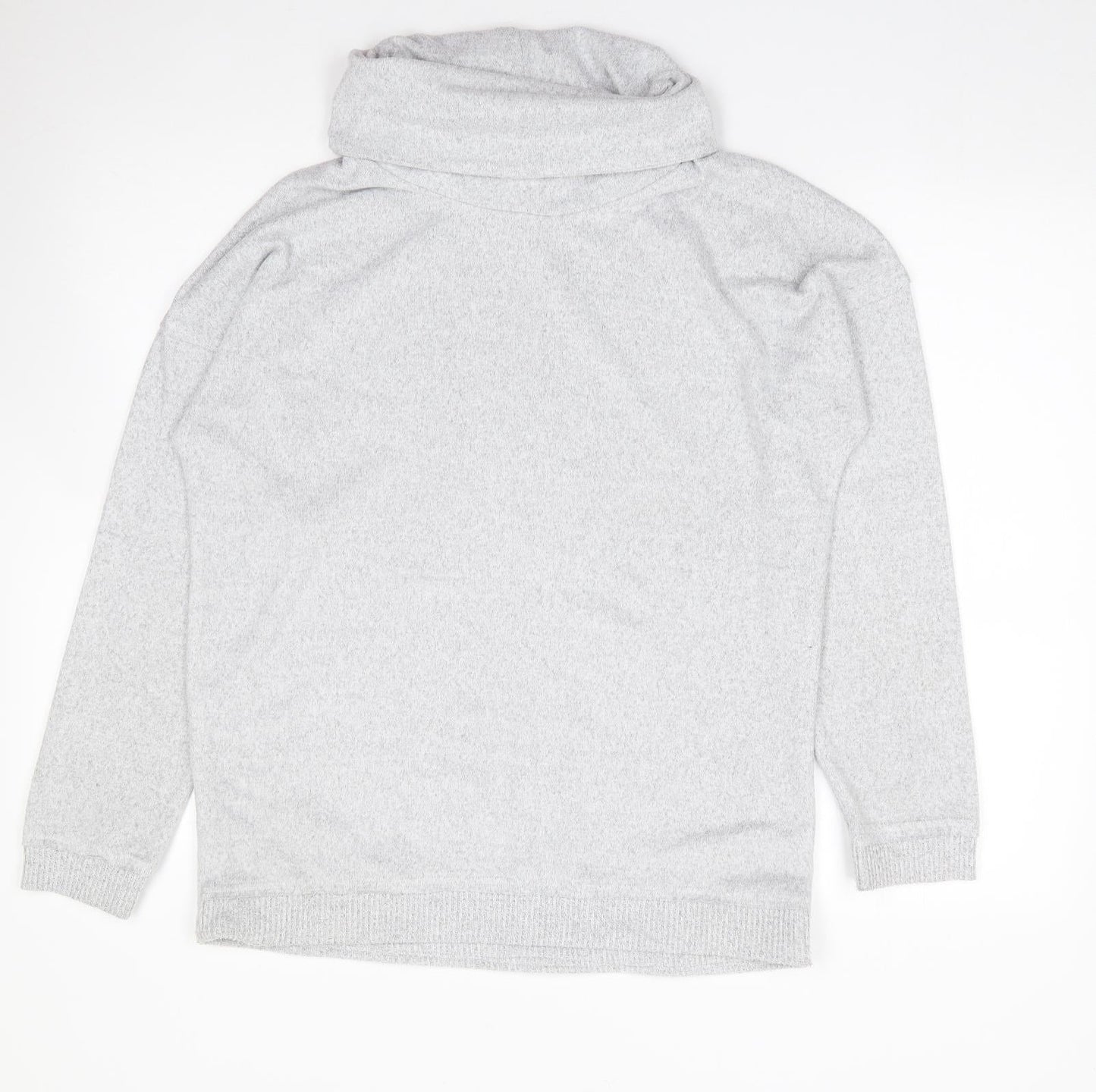 Womens UK Size M Preworn Grey Pullover Jumper