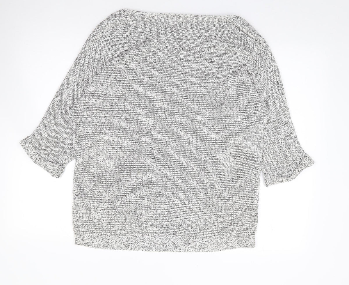 Womens UK Size M H&M Grey Pullover Jumper