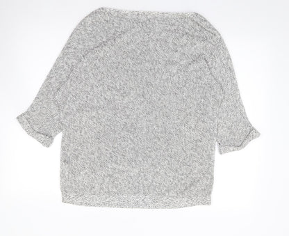 Womens UK Size M H&M Grey Pullover Jumper