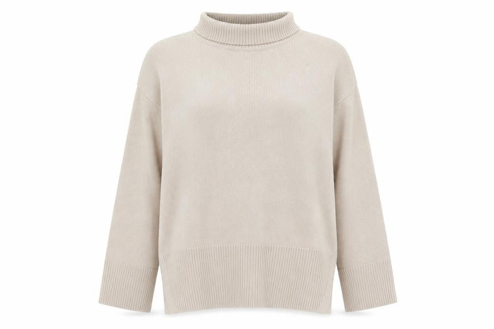 Womens UK Size S H&M Beige Tunic Jumper