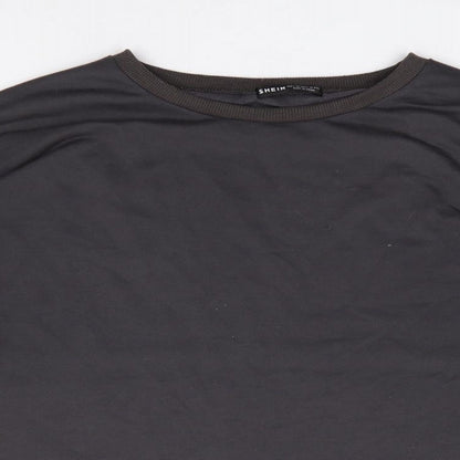 SheIn Womens Grey  Polyester Pullover Sweatshirt Size L  Pullover - Chicago