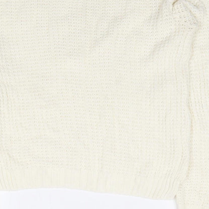 Womens UK Size 12 Select Ivory Pullover Jumper