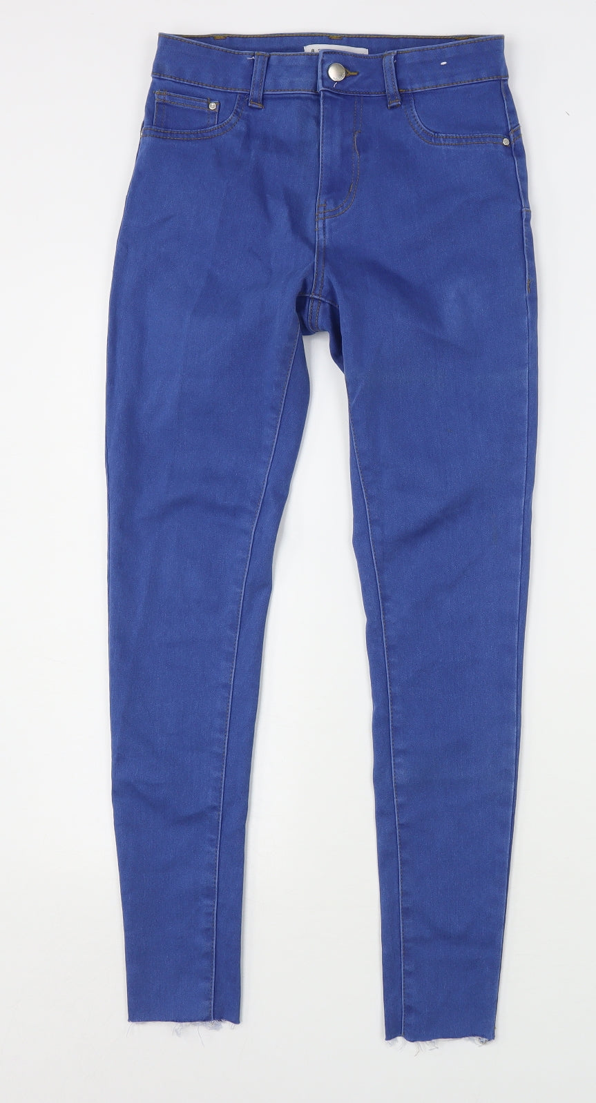 Denim & Co. Womens Blue  Cotton Jegging Jeans Size 8 L29 in Regular