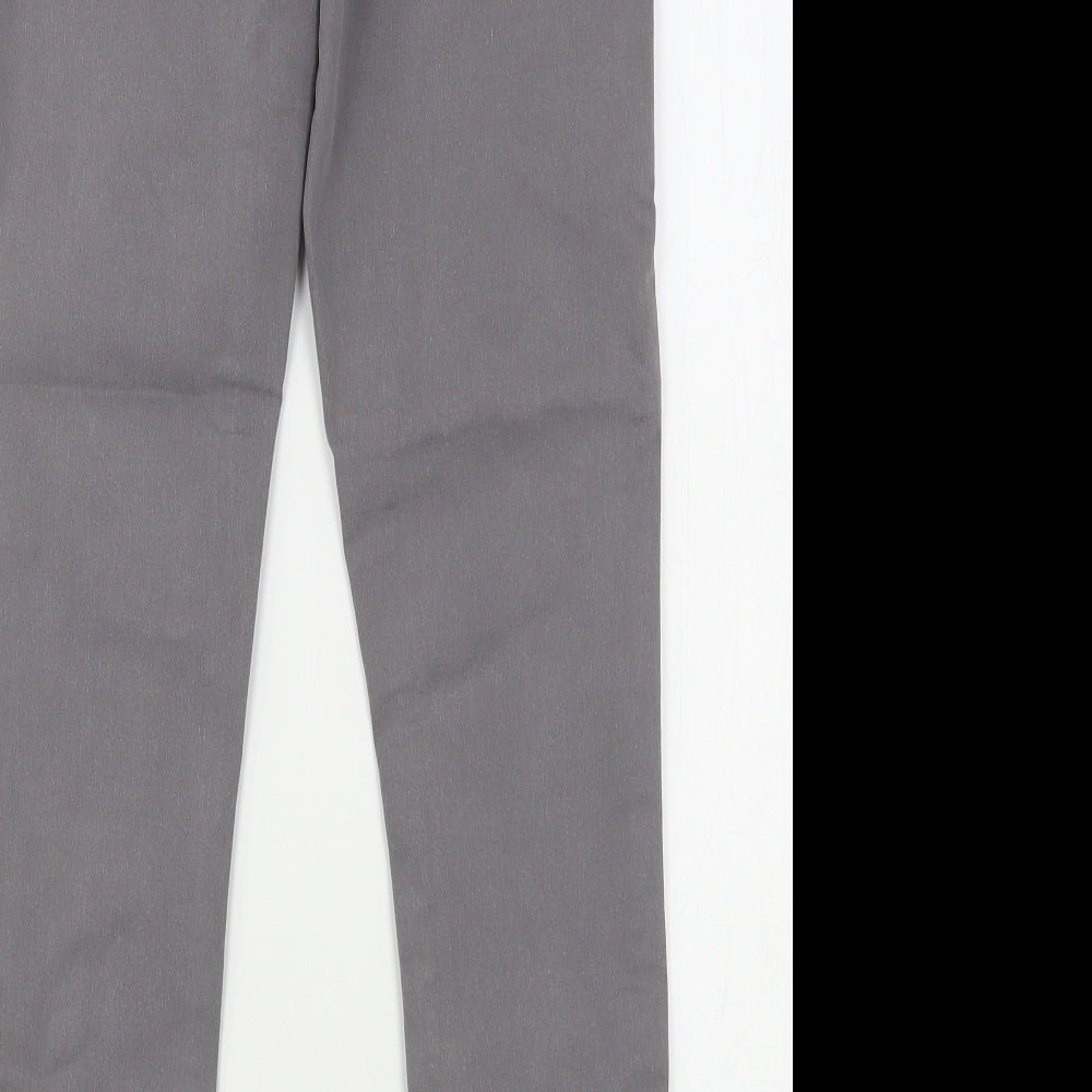 Denim & Co. Womens Grey  Cotton Skinny Jeans Size 8 L27 in Regular