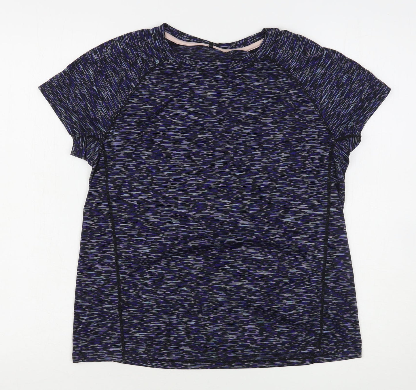 Womens UK Size 10 Atmosphere Multicoloured Basic T-Shirt
