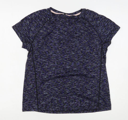 Womens UK Size 10 Atmosphere Multicoloured Basic T-Shirt