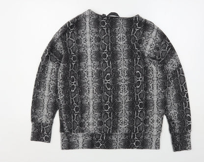 Womens UK Size 12 Dorothy Perkins Grey Pullover Jumper