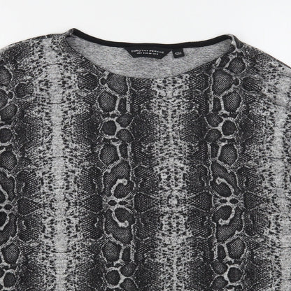 Womens UK Size 12 Dorothy Perkins Grey Pullover Jumper