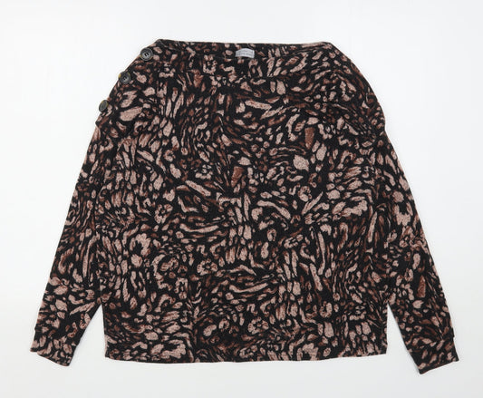 Womens UK Size 12 Dorothy Perkins Brown Pullover Jumper