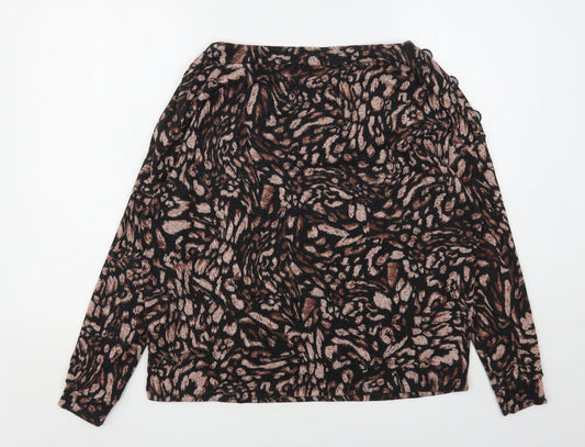Womens UK Size 12 Dorothy Perkins Brown Pullover Jumper