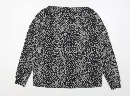 Womens UK Size 14 Dorothy Perkins Black Pullover Jumper