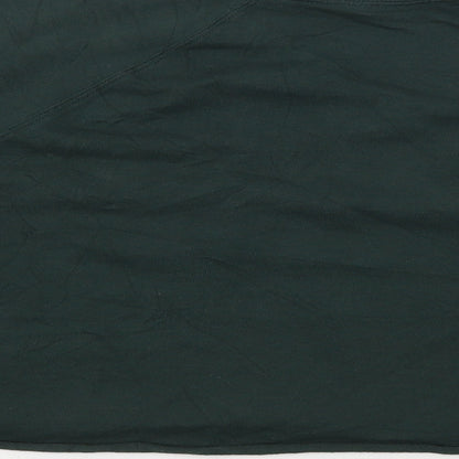 H&M Womens Green  Cotton Pullover Sweatshirt Size M