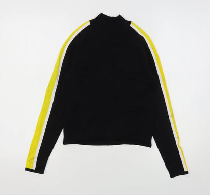 Womens UK Size XS H&M Black Pullover Jumper