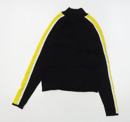 Womens UK Size XS H&M Black Pullover Jumper