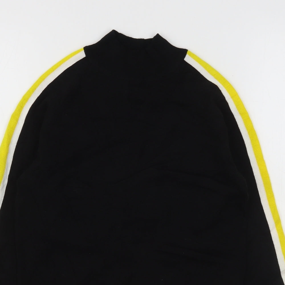 Womens UK Size XS H&M Black Pullover Jumper