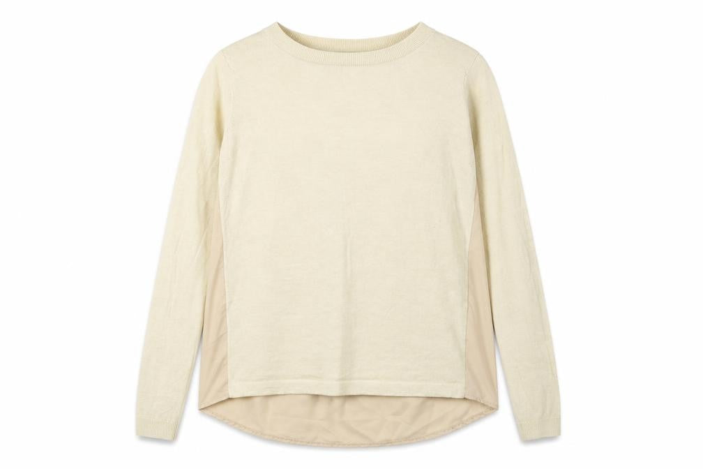 Womens UK Size 8 Topshop Beige Pullover Jumper