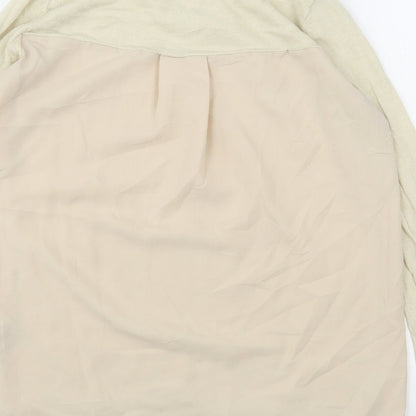 Womens UK Size 8 Topshop Beige Pullover Jumper