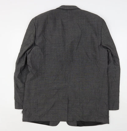 Mens UK Size 44 Ciro Citterio Regular Grey Suit Jacket