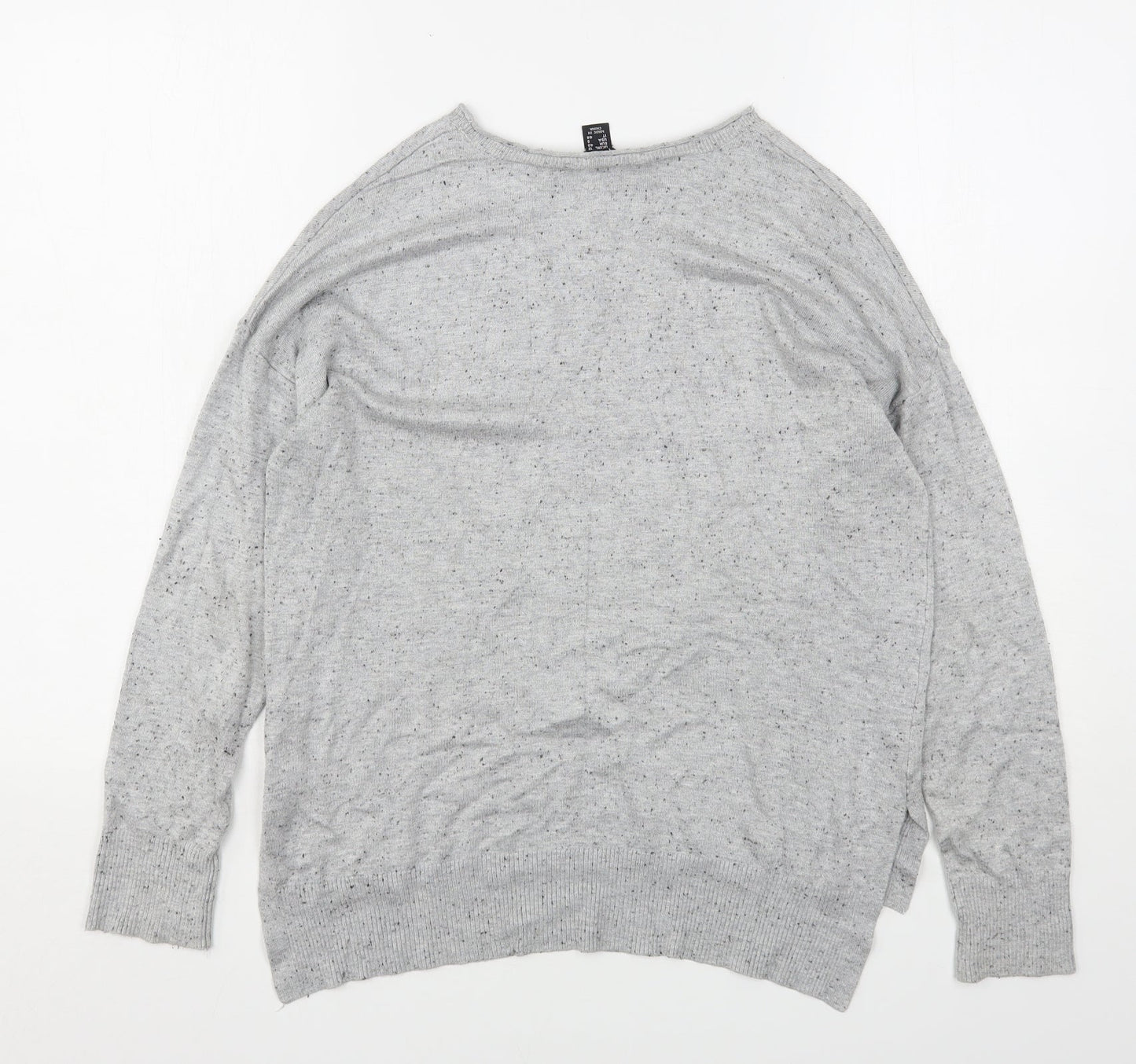 Womens UK Size 12 Atmosphere Grey Pullover Jumper