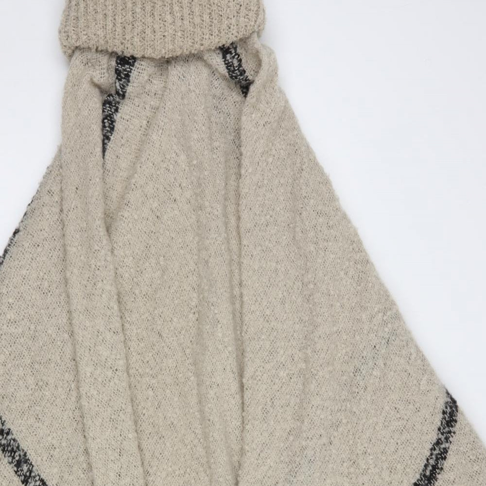 Womens UK Size One Size Peacocks Beige Overcoat