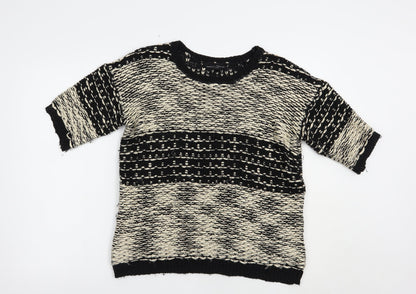 Womens UK Size 14 Dorothy Perkins Black Pullover Jumper