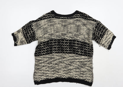 Womens UK Size 14 Dorothy Perkins Black Pullover Jumper
