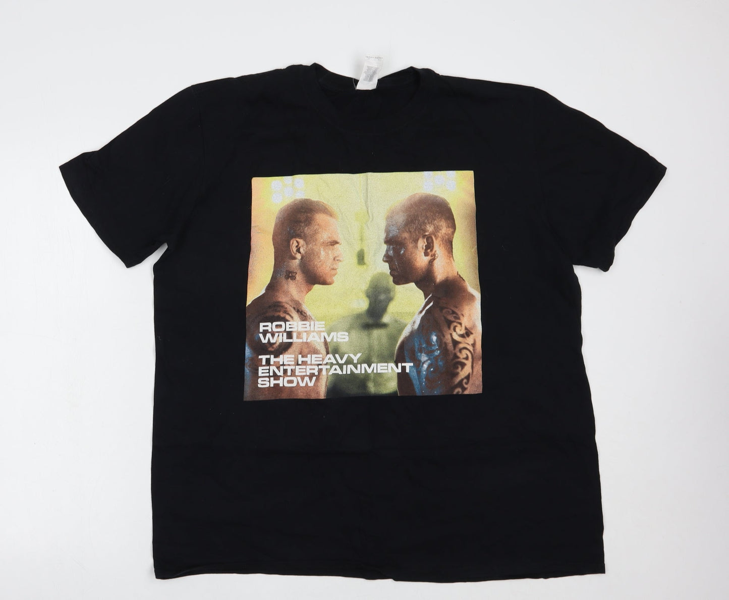 Womens UK Size XL Gildan Black Basic T-Shirt