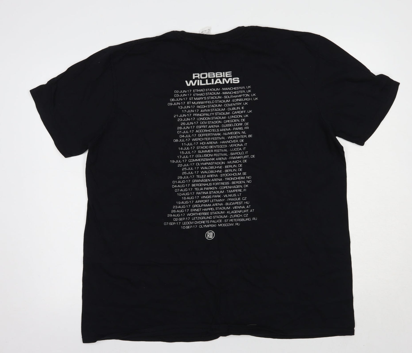 Womens UK Size XL Gildan Black Basic T-Shirt